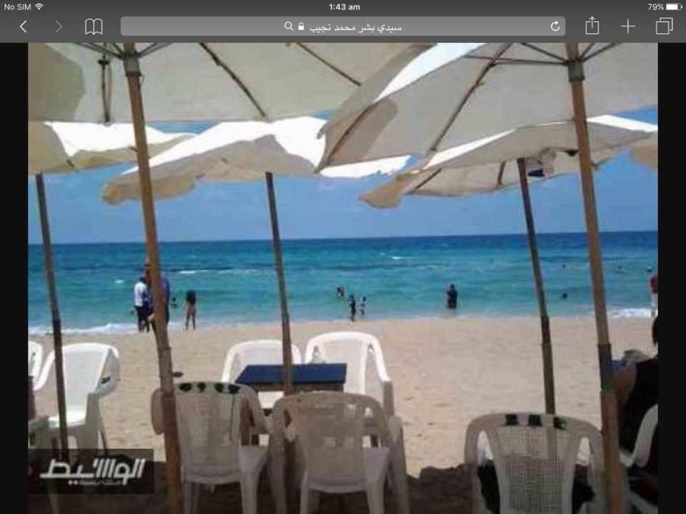 Cozy New 2 Bd Amazing Beach View Next To Hilton Hotel Family Only !العائلات فقط อเล็กซานเดรีย ภายนอก รูปภาพ