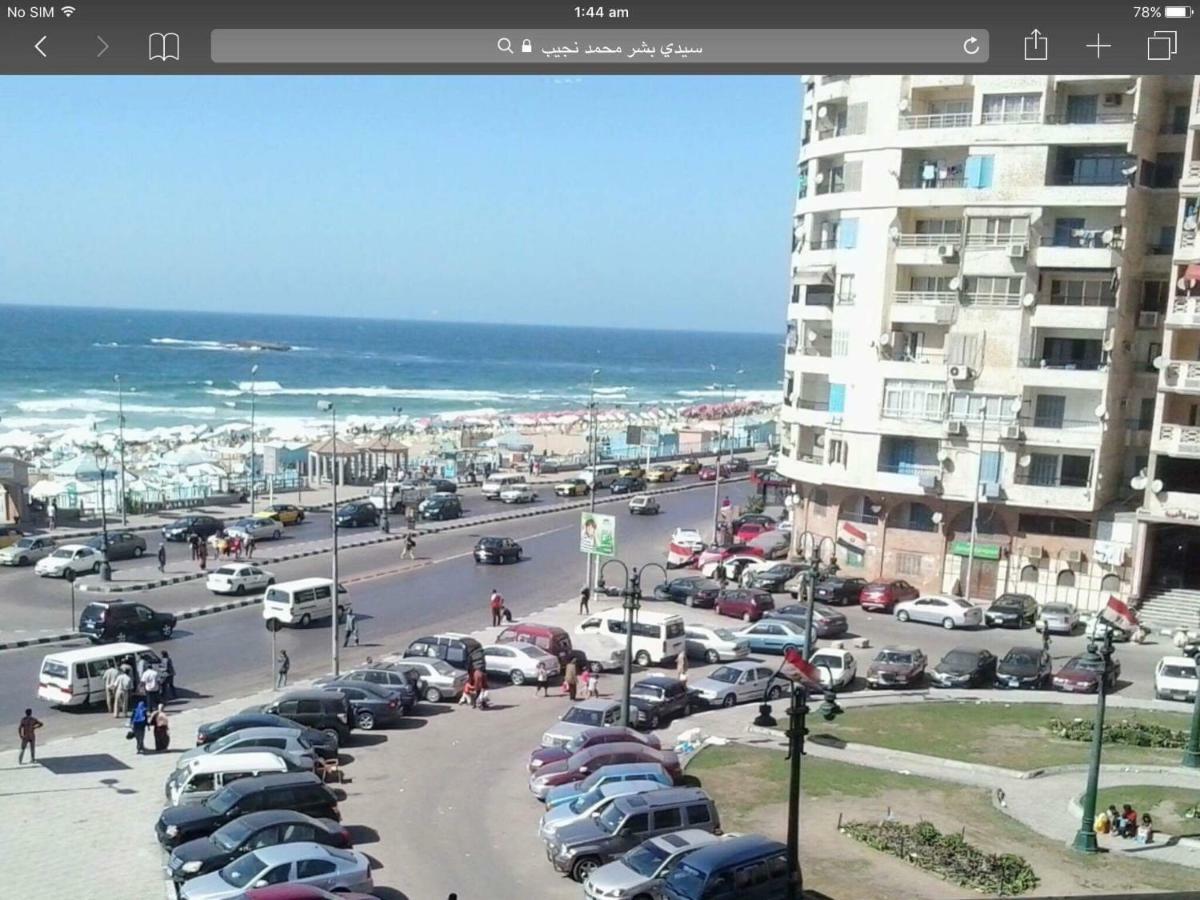 Cozy New 2 Bd Amazing Beach View Next To Hilton Hotel Family Only !العائلات فقط อเล็กซานเดรีย ภายนอก รูปภาพ